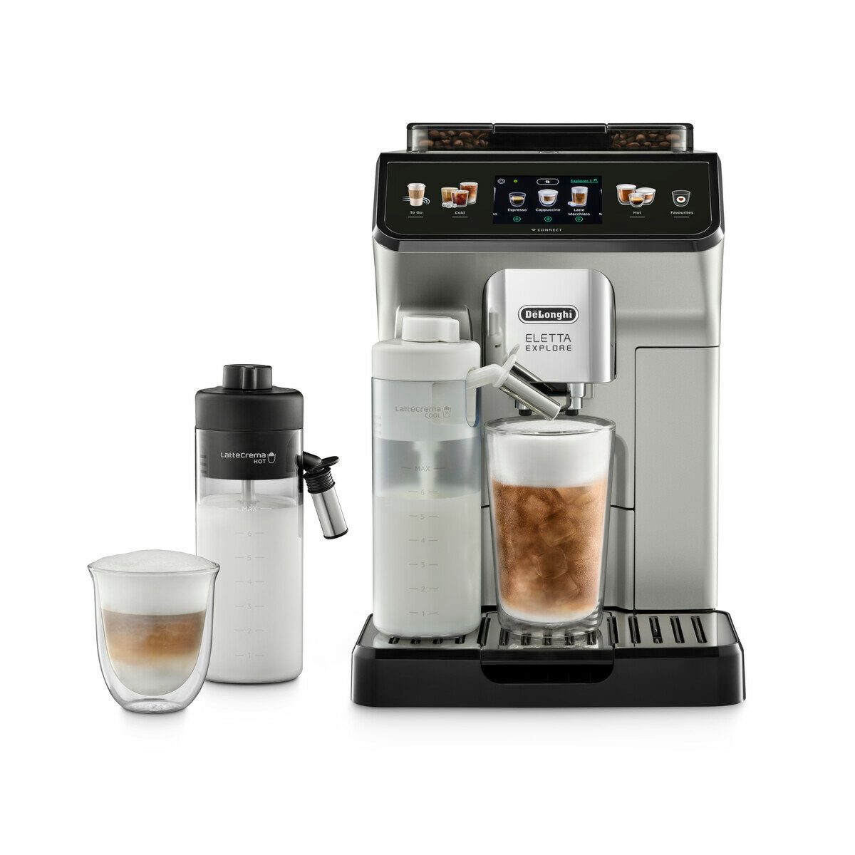 DeLonghi кофемашина ECAM 450.65.S - фотография № 1