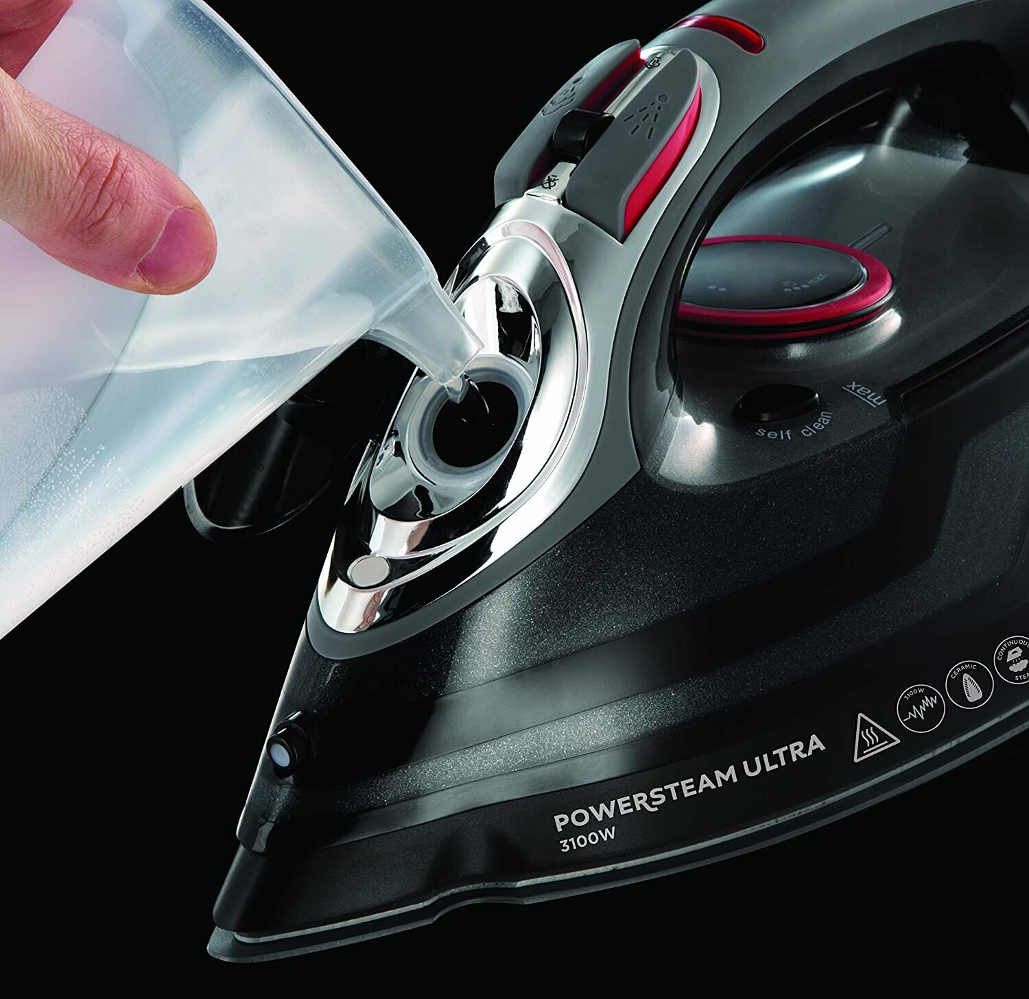 Утюг с функцией пара Russell Hobbs Powersteam Ultra 3100 Вт - фотография № 6