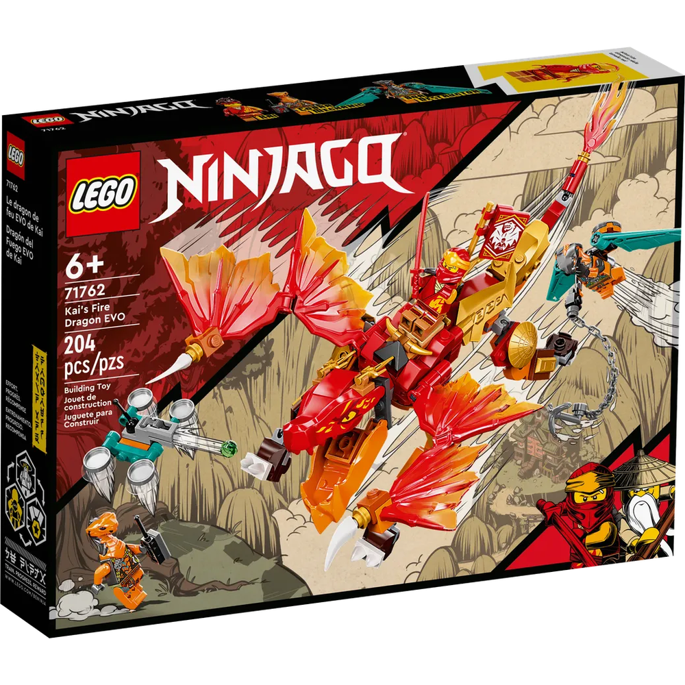 Конструктор LEGO Ninjago 71762 Огненный дракон ЭВО Кая