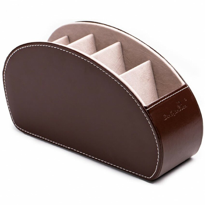 Подставка органайзер для пультов Home Comfort на 5 пультов, цвет коричневый - фотография № 2
