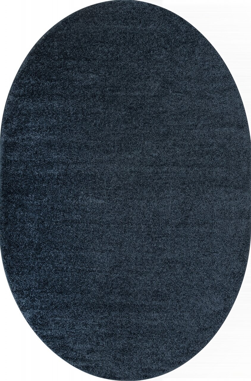 Ковер Merinos Makao s600 f.blue Овал 1.2x1.8м - фотография № 2