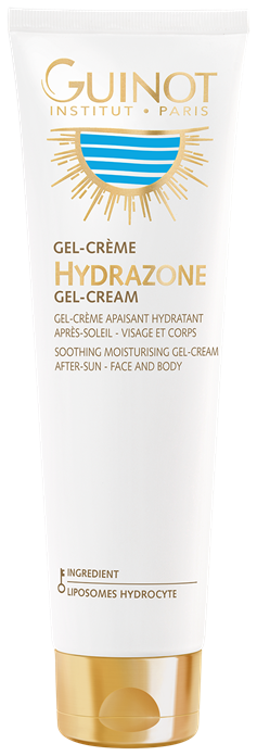 HYDRAZONE GEL-CREAM AFTER-SUN CARE - FACE & BODY / ультра-увлажняющий флюид для лица И тела после загара для повышения эластичности кожи