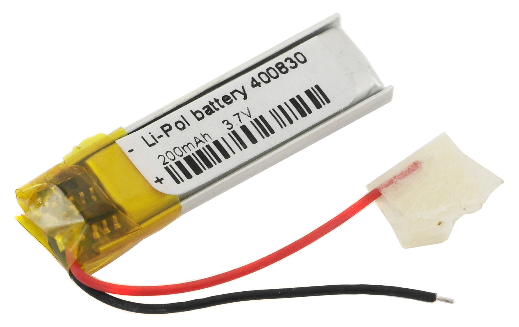 Аккумулятор Li-Pol (батарея) 3x9x30mm 2pin 3.7V/200mAh