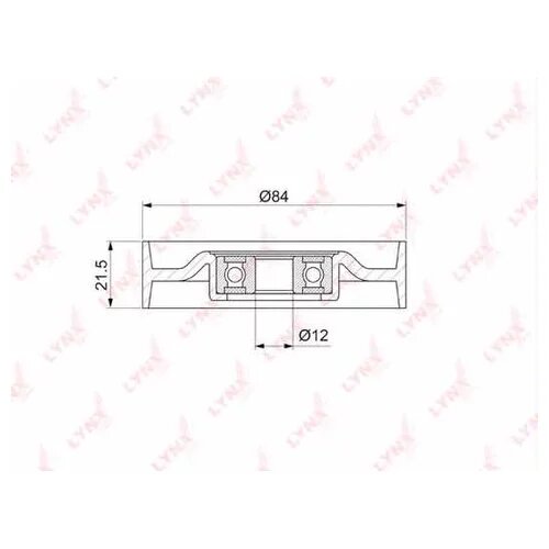 Ролик натяжной / приводной NISSAN Micra(K12) 1.0-1 LYNXauto PB5052