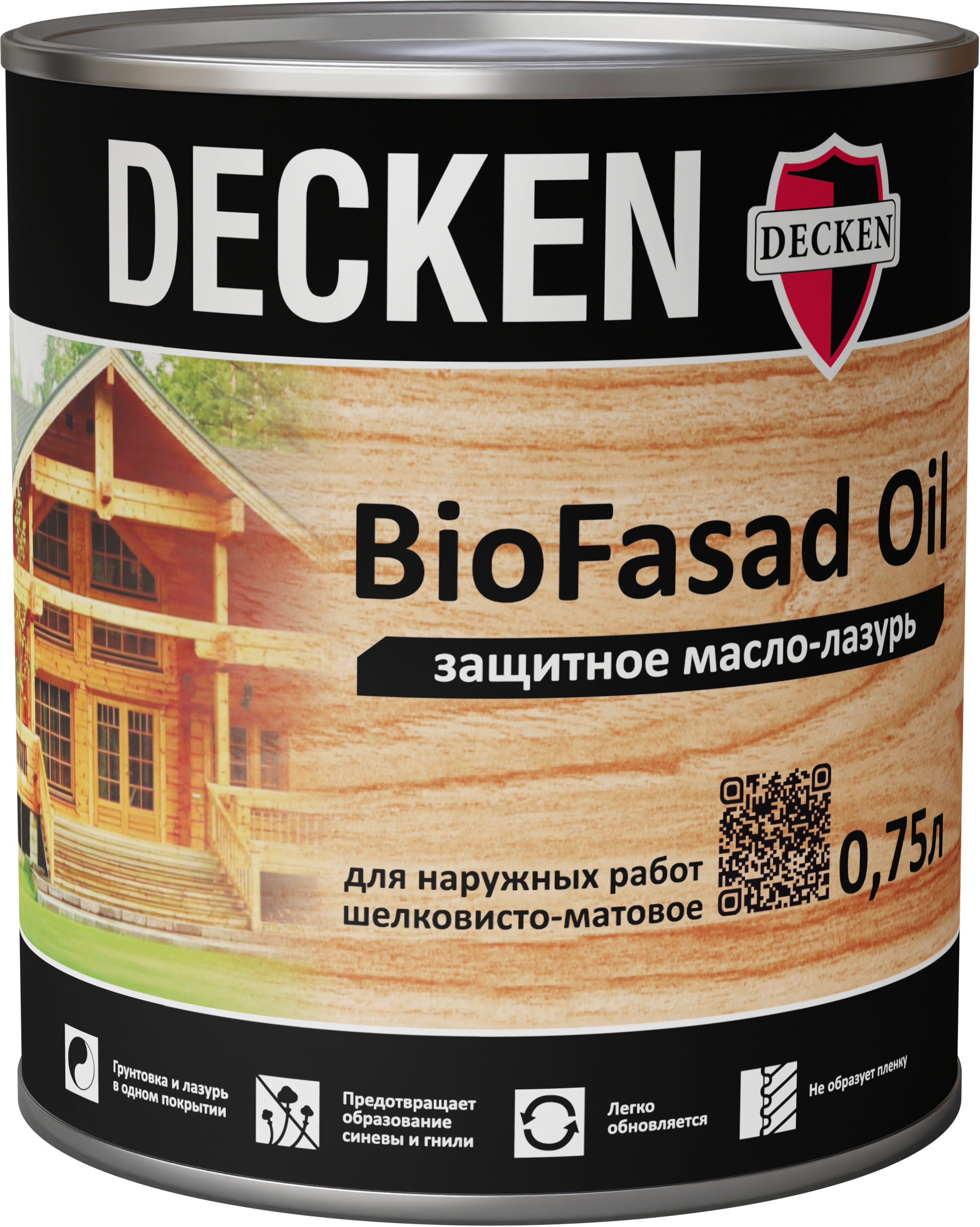 Защитное масло-лазурь Decken BioFasad Oil