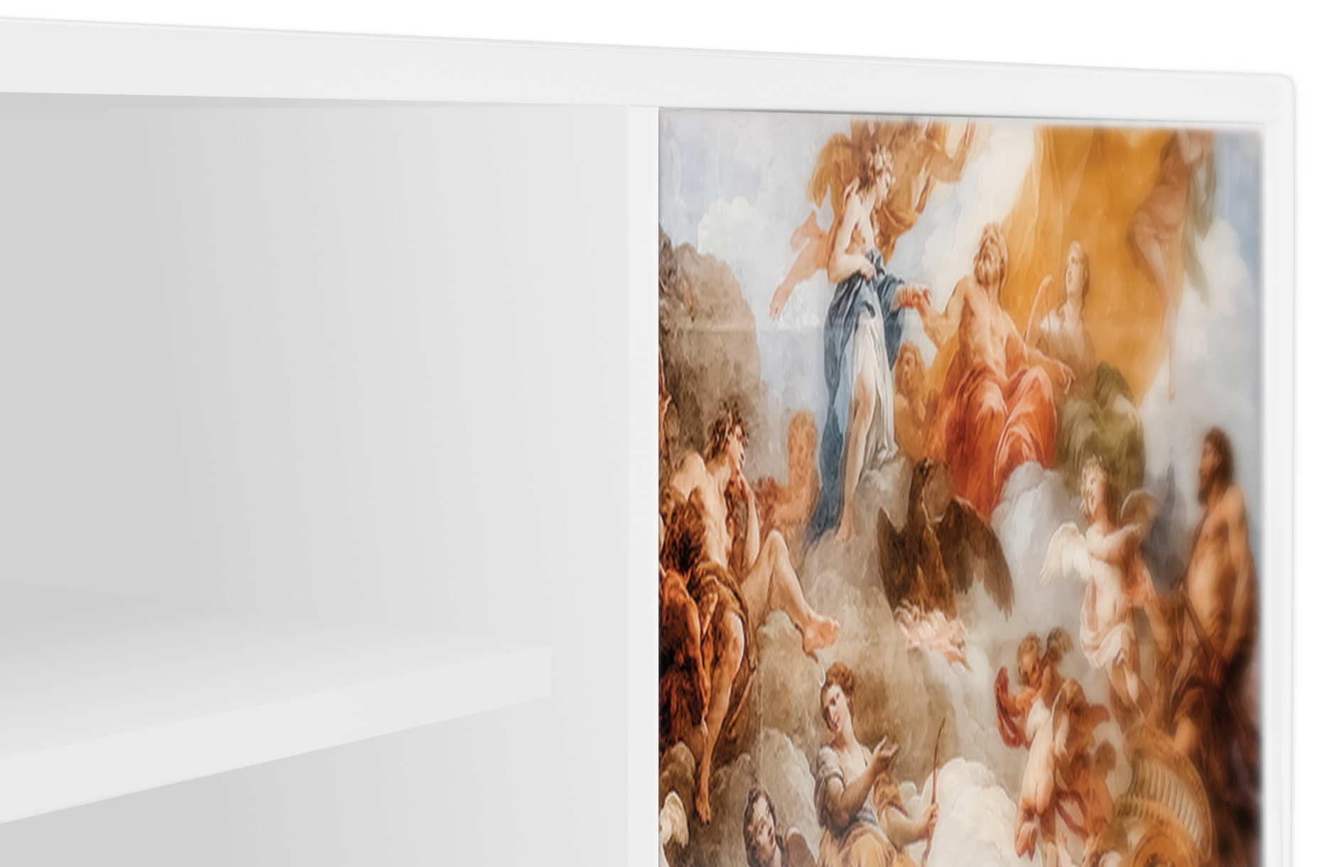 ТВ-Тумба - STORYZ - T2 Versailles by Michelangelo, 170 x 69 x 48 см, Белый - фотография № 5