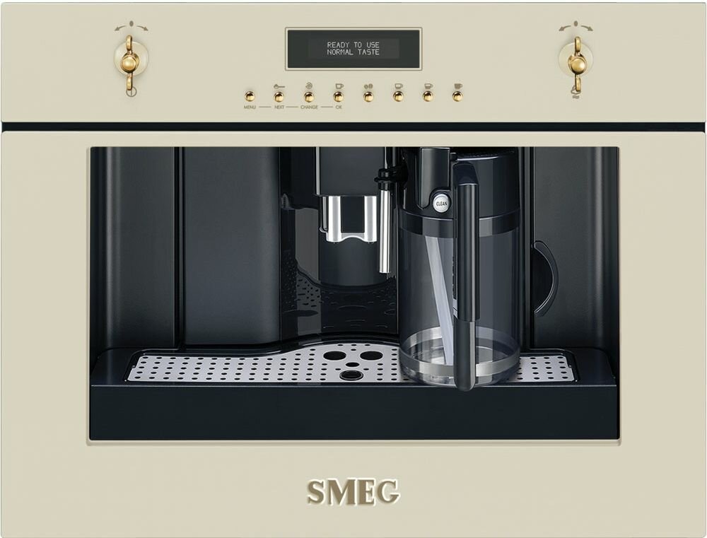 Кофемашина Smeg CMS8451P, бежевый