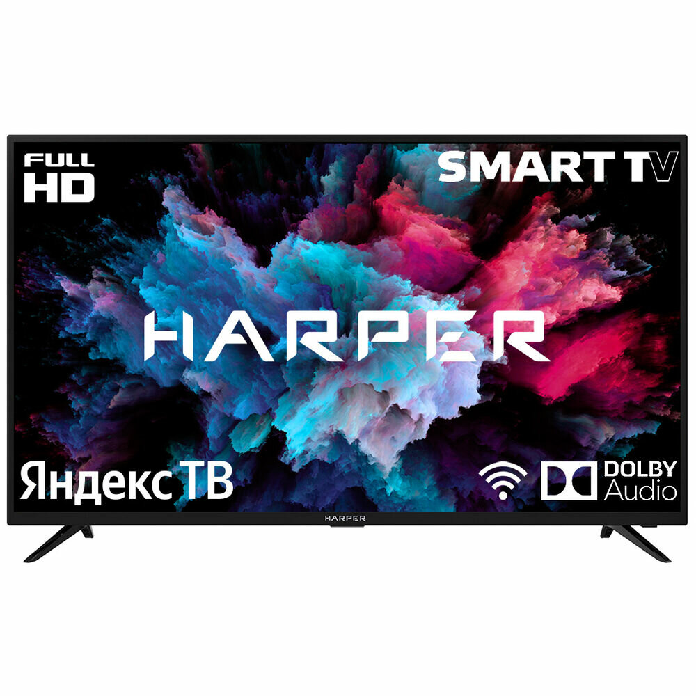 Телевизор ЖК 40" Harper 40F750TS черный