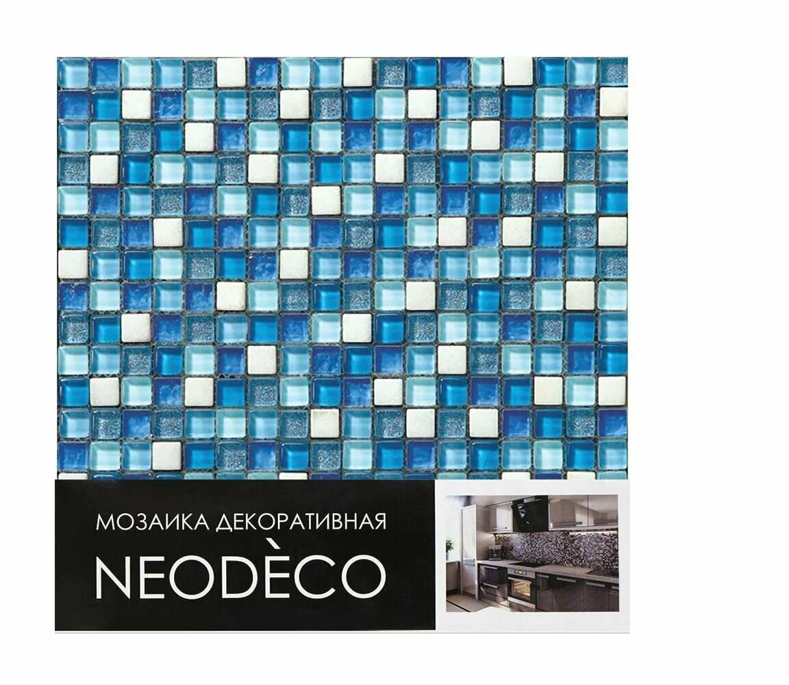 Мозаика NEODECO MY3050 комбинированная 30х30х0,8 см - фотография № 3