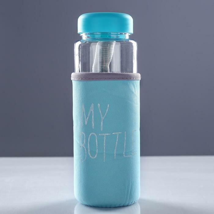 Бутылка для воды "My bottle", 500 мл, 19.5 х 6 см, микс - фотография № 7