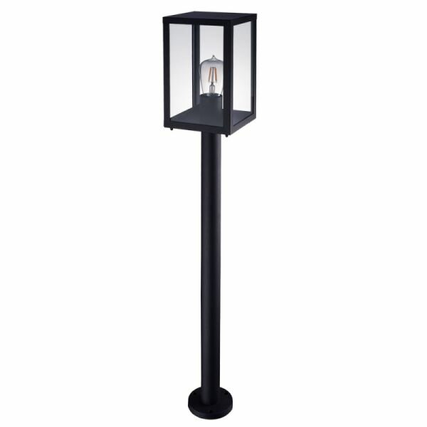 Arte Lamp Уличный наземный светильник Belfast A4569PA-1BK E27