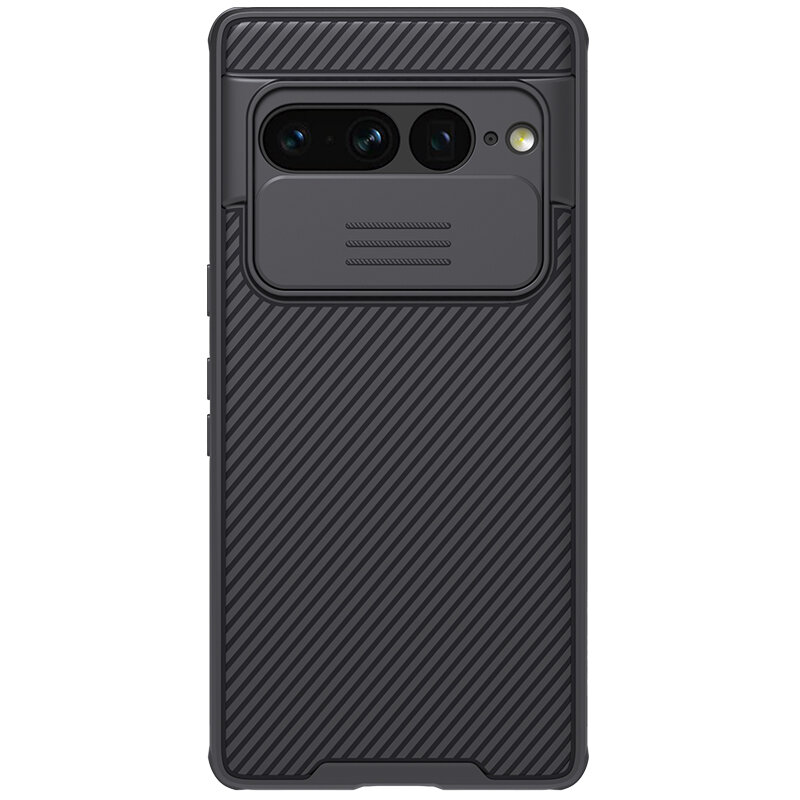 фото Чехол двухкомпонентный на смартфон Google Pixel 7 Pro, с защитной шторкой для защиты камеры от Nillkin, серия CamShield Pro