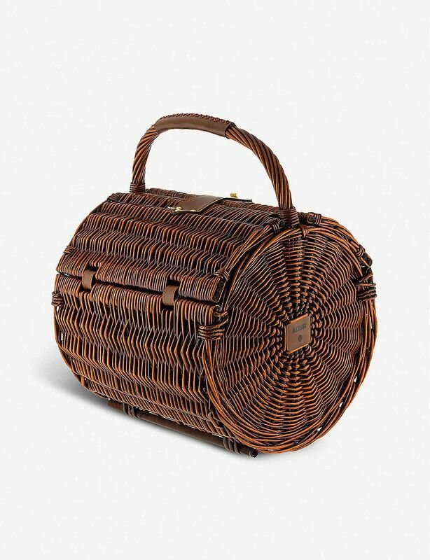 Плетеная корзина для пикника Alessi Dressed En Plein Air wicker picnic basket - фотография № 3