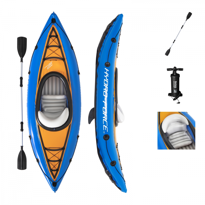 Байдарка Bestway Hydro-Force Kajak-Set Cove Champion 2021 275 см