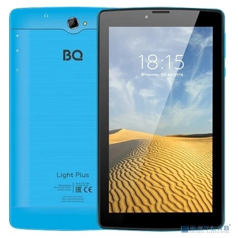 BQ Планшетный компьютер BQ-7038G Light Plus Blue Голубой