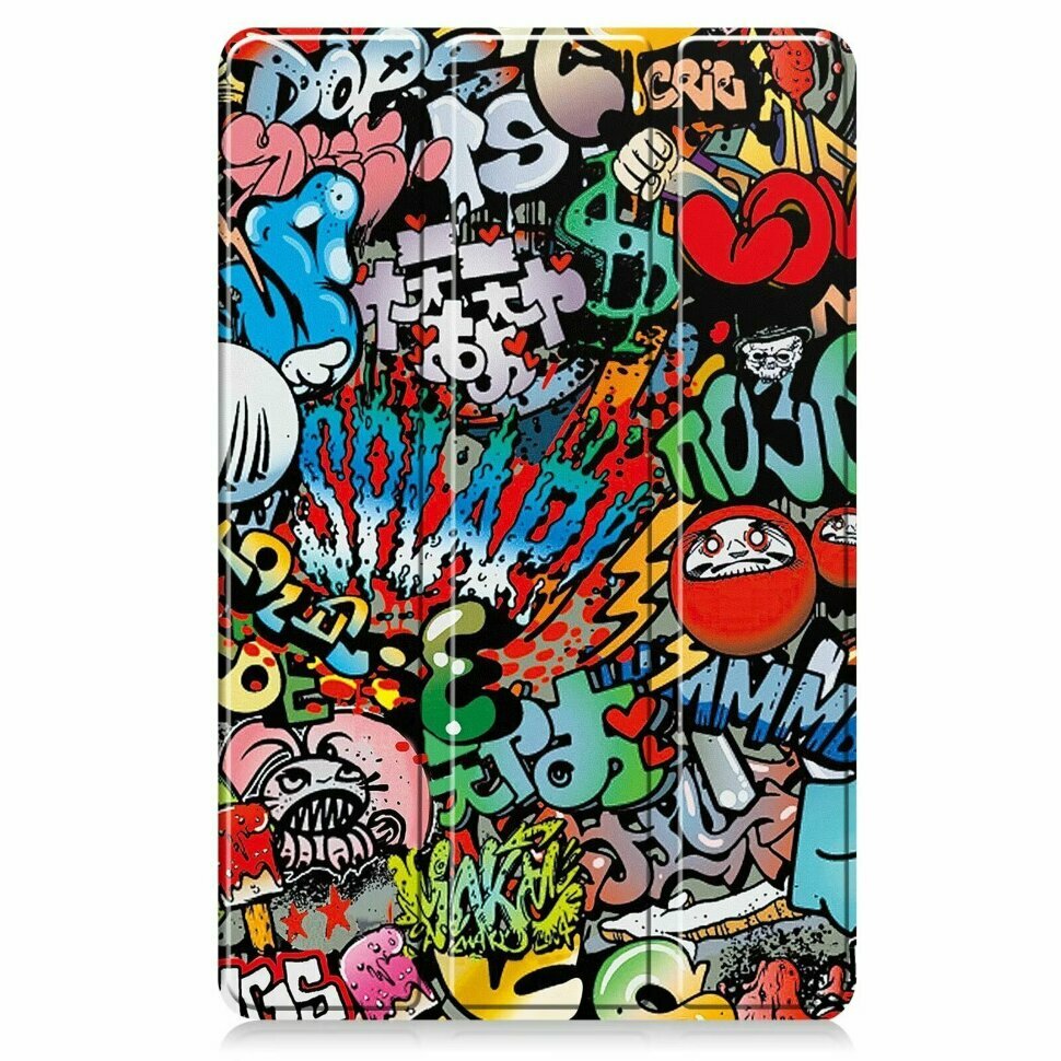 Чехол Smart Case для HONOR Pad X9, ELN-W09, 5301AGJC (Graffiti)