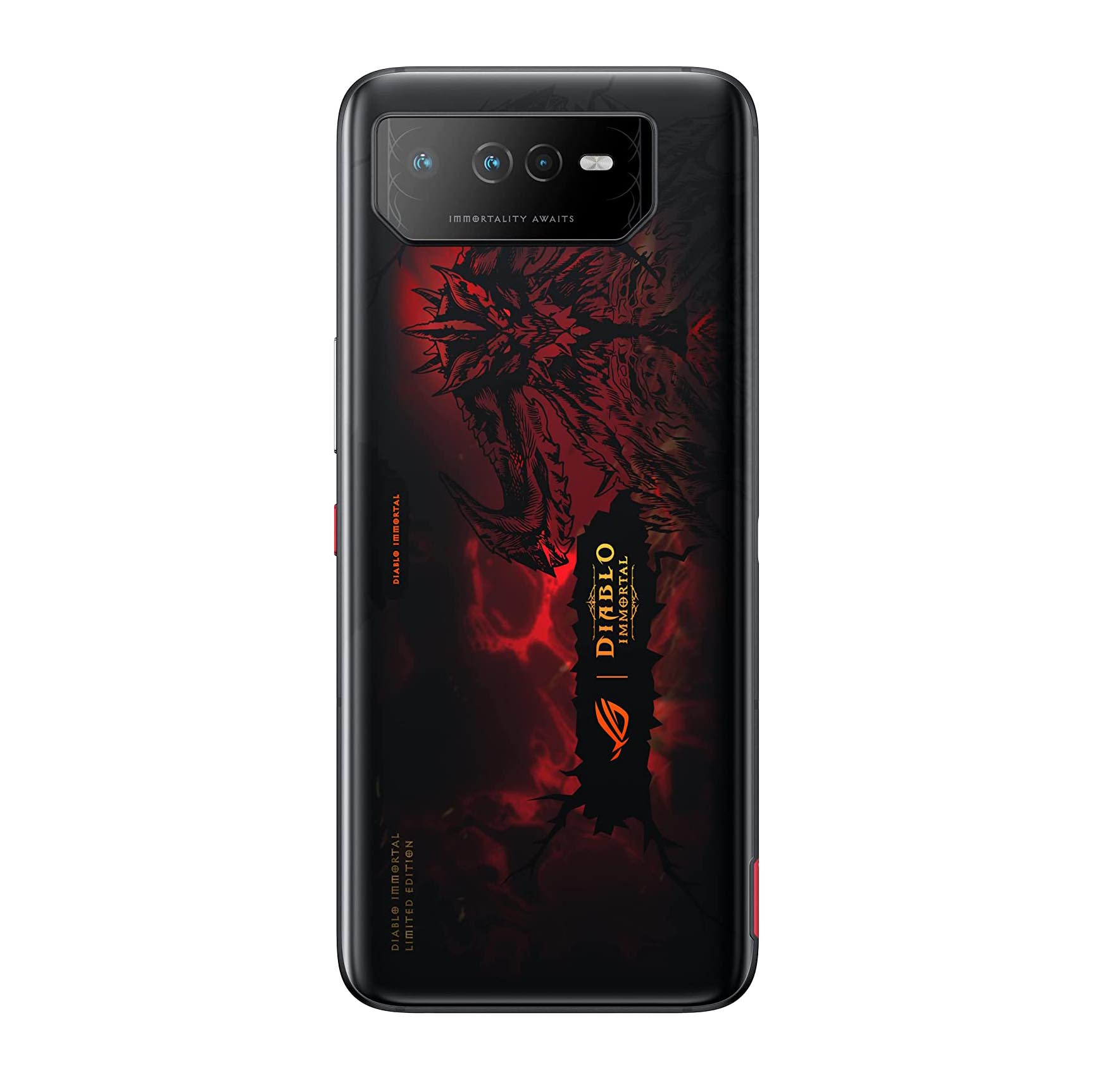 Смартфон ASUS ROG Phone 6 16/512 ГБ, Diablo Immortal Edition Адский красный