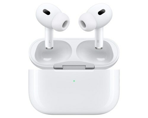 Беспроводные наушники с микрофоном Apple AirPods Pro (2022) MQD83ZP/A в беспроводном зарядном футляре MagSafe