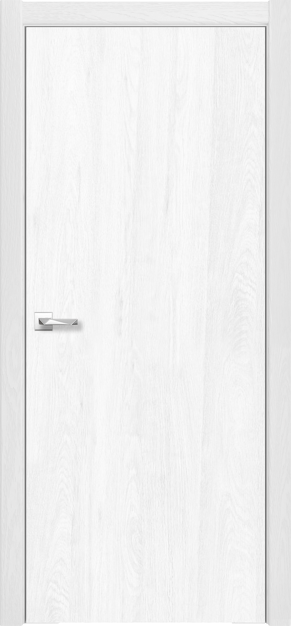 фото Дверное полотно глухое 2000х700 финиш-плёнка анкор серебристый