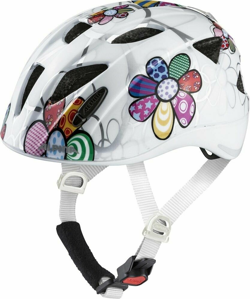 Велосипедный шлем Alpina Ximo Flash White Flower