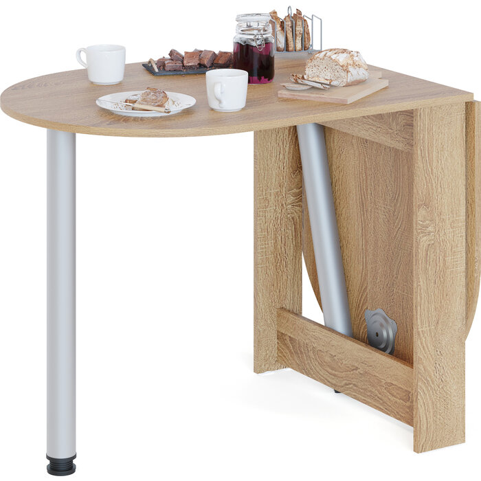 фото Стол раскладной сокол СП-17 Дуб сонома