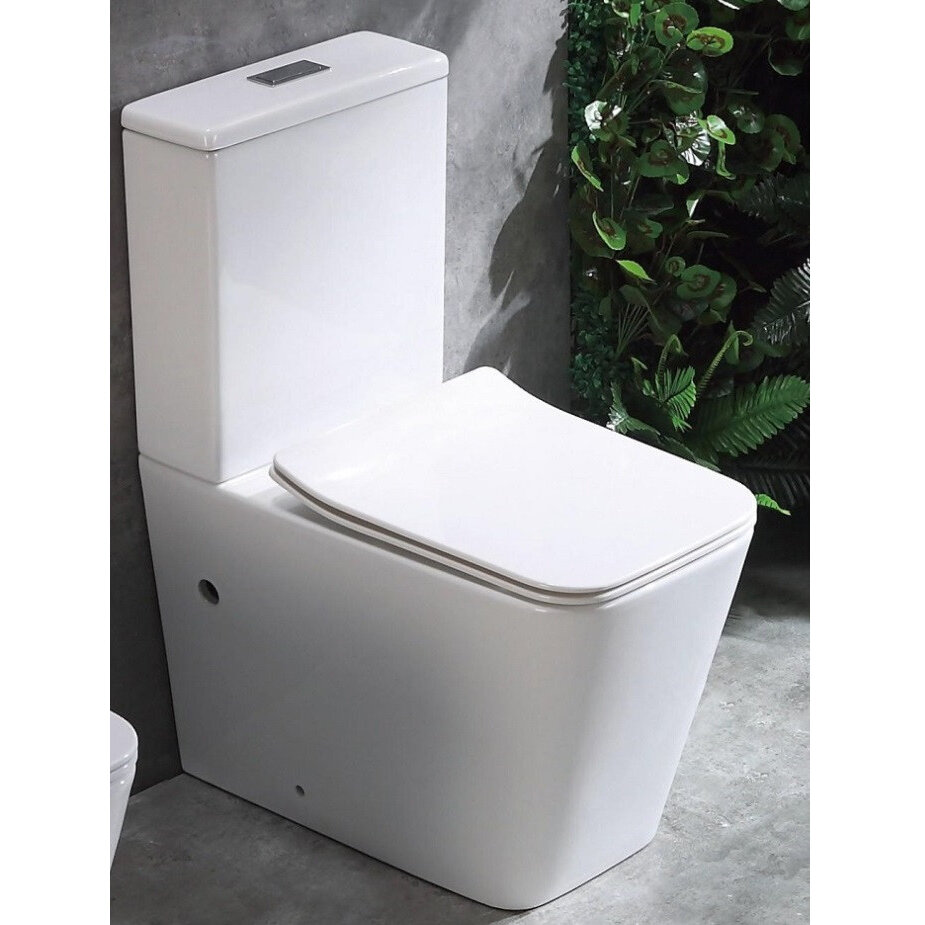 Унитаз напольный Ceramalux 2170AXMW цвет белый