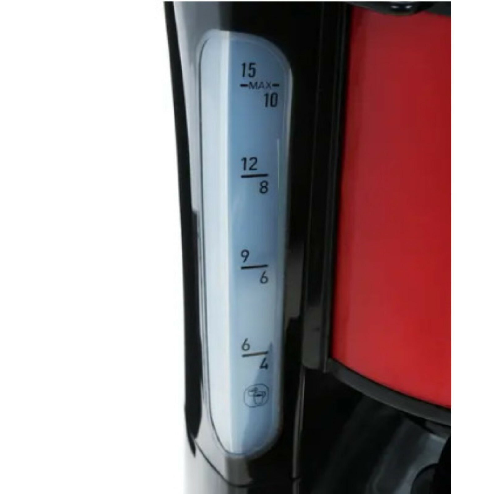 Кофеварка CM 361Е38, капельная, 1000 Вт, 1.25 л, чёрно-красная - фотография № 6