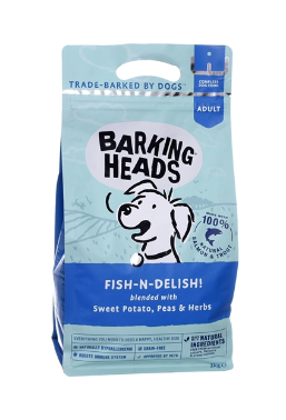 Barking Heads (Баркинг Хеадс) для собак с Лососем, форелью и бататом "Рыбка-вкусняшка" (FISH N DELISH) BFS 2 кг