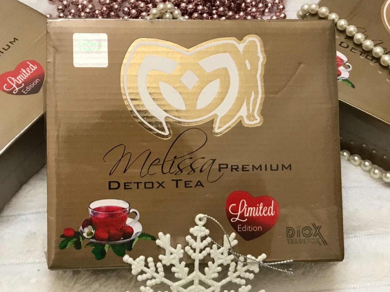 Чай для похудения/Melissa premium detox tea, Турция, 60 пакетиков - фотография № 4