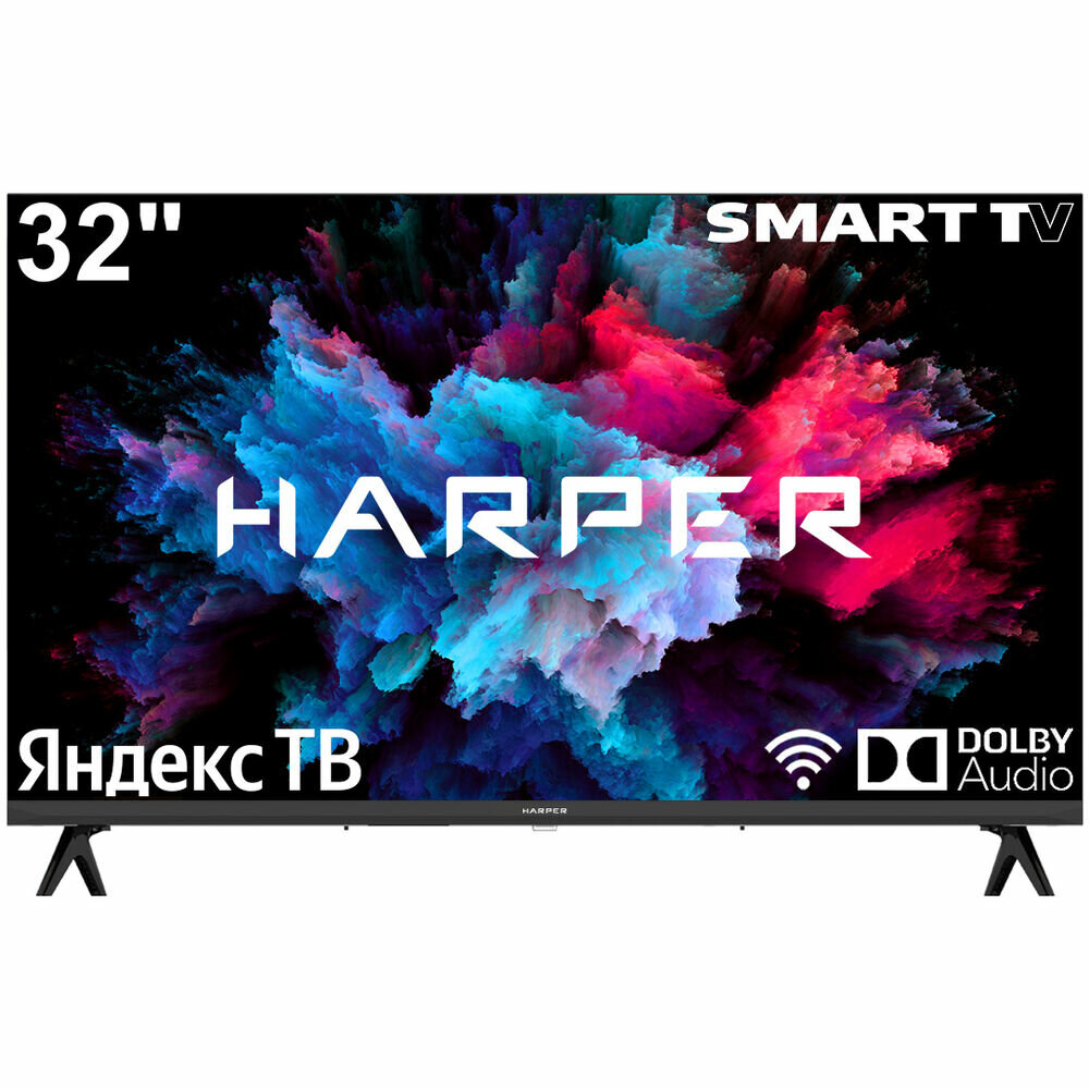 Телевизор ЖК 32" Harper 32R750TS черный
