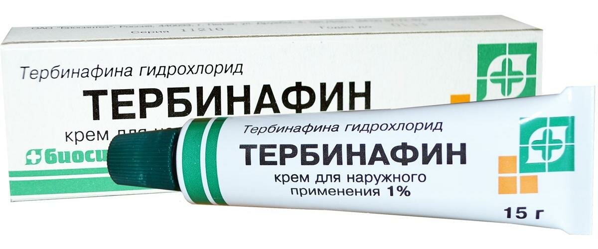 Тербинафин крем д/нар. прим.