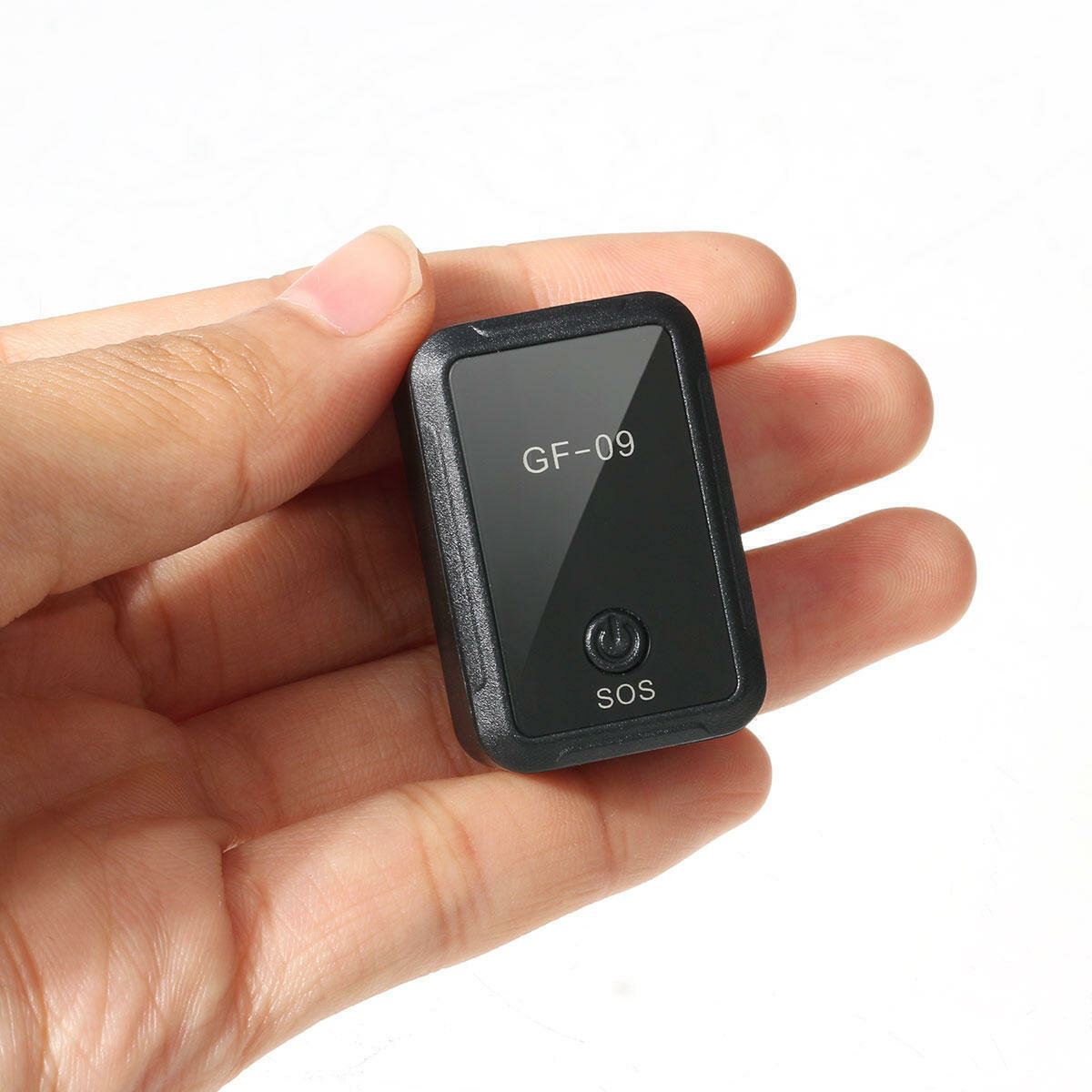 Магнитный GSM/GPS трекер-маяк GF-09 для отслеживания собак детей автомобилей с приложением на телефон (android и ios)