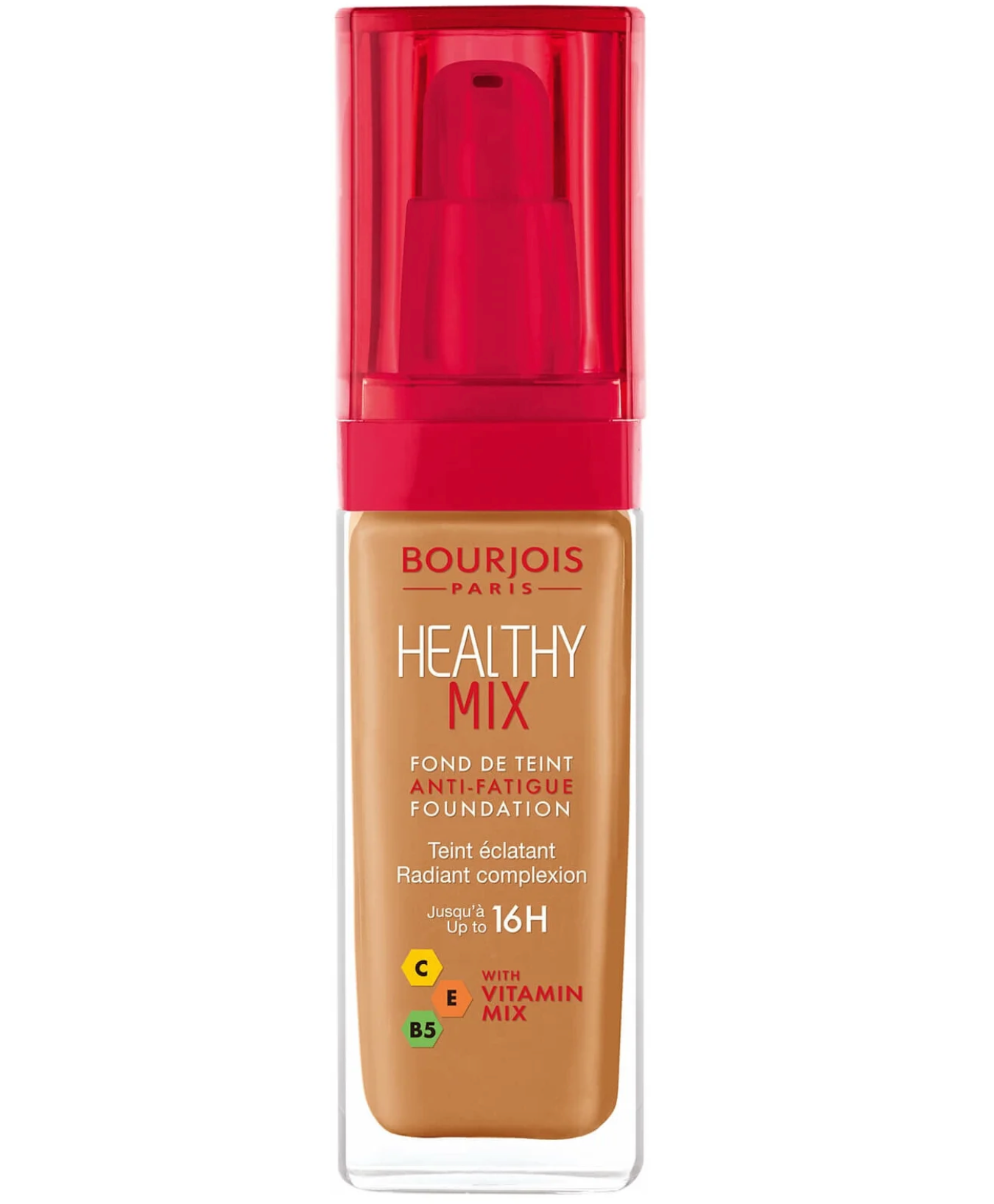 Буржуа Париж / Bourjois Paris - Тональный крем для лица Healthy Mix тон 58 Caramel 30 мл