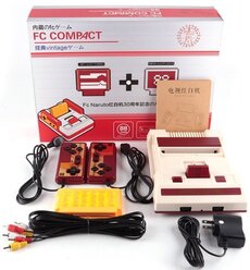 Игровая приставка 8bit NES FC Compact + 620 топовых игр