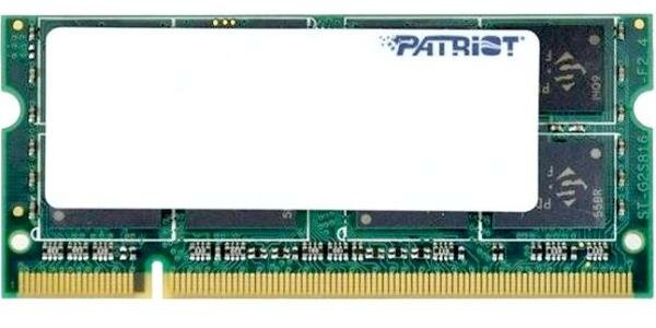 Оперативная память для ноутбука 8Gb (1x8Gb) PC4-21300 2666MHz DDR4 SO-DIMM CL19 Patriot PSD48G266681S