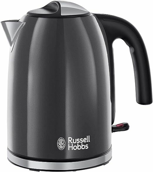 Чайник электрический Russell Hobbs Stainless Steel (серый) - фотография № 1