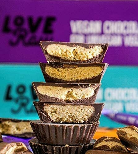 LoveRaw Веганские батончики с лесным орехом и темным шоколадом - фотография № 6