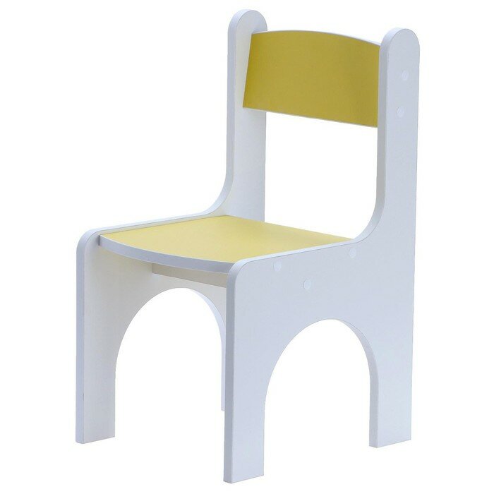Комплект детской мебели «Бело-лимонный»