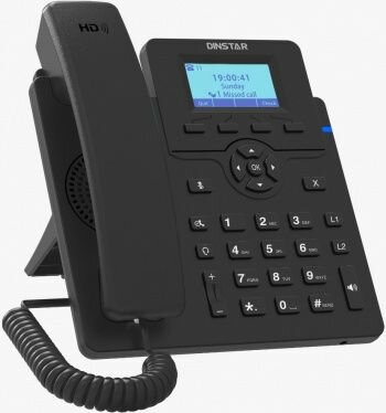 VoIP-телефон Dinstar черный