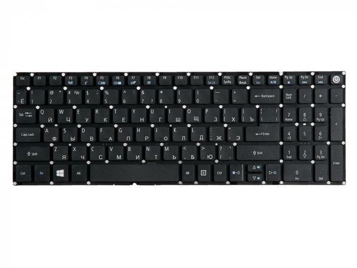 Клавиатура для ноутбука Acer Aspire E5-722, E5-772, V3-574G, E5-573T, E5-573, E5-573G (p/n: NK.I1517.00K)