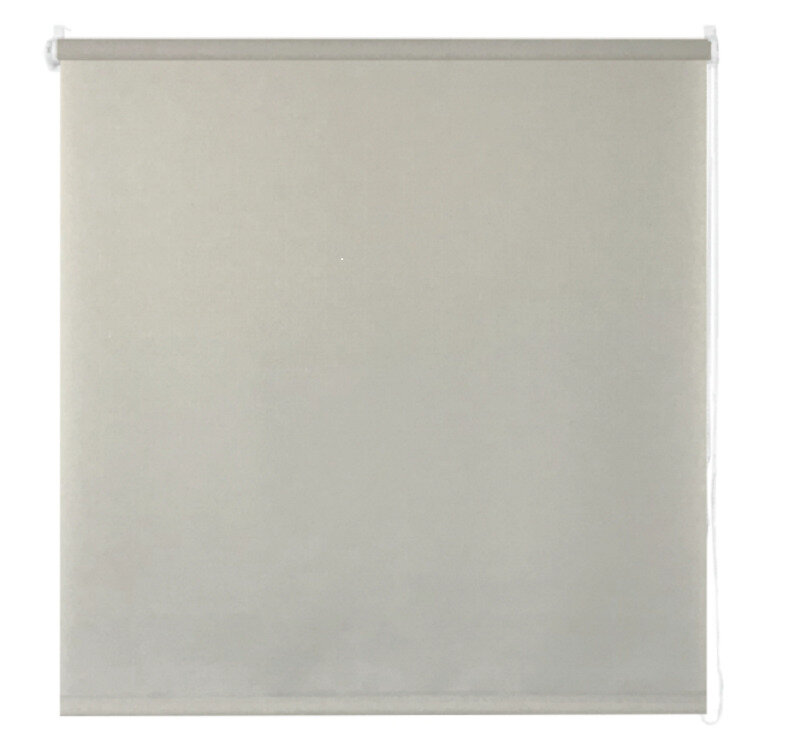 Штора рулонная, 40х160 см, цвет серый - фотография № 1