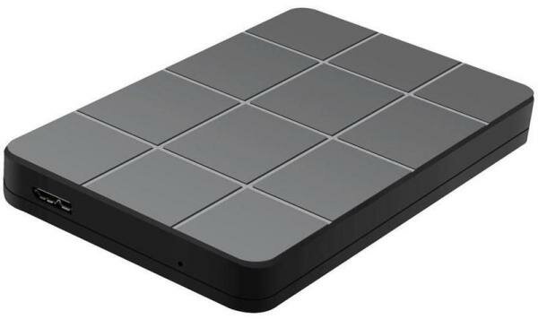 AgeStar 3UB2P1 USB 3.0 Внешний корпус 2.5 SATAIII HDD/SSD пластик, чёрный