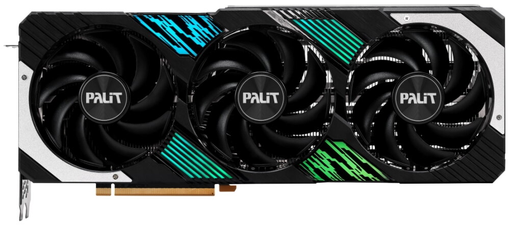 Видеокарта Palit nVidia GeForce RTX 4080 GamingPro OC 16384Mb NED4080T19T2-1032A