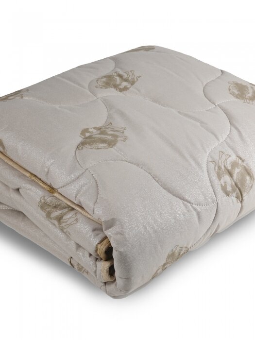 Одеяло Верблюжья Шерсть 1.5-спальное 140х205 Тик (300 г/м2) - фотография № 3