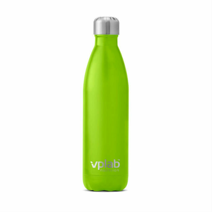 Vplab Бутылка-термос из стали Metal Water Thermo bottle 500 мл Lime, 1 шт
