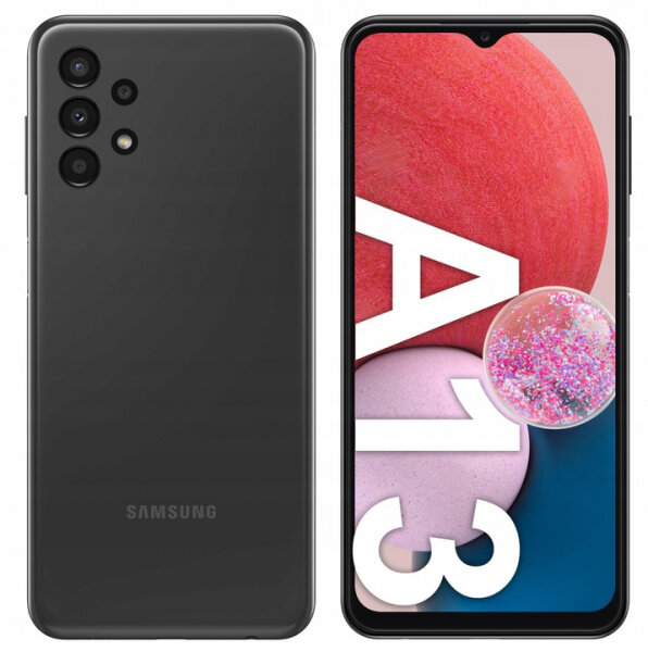 Смартфон Samsung Galaxy A13 3/32 ГБ (SM-A137F/DSN), Dual nano SIM, черный