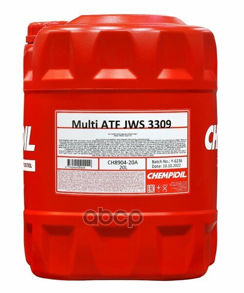 Multi Atf 20л (Авт. Транс. Синт. Масло) CHEMPIOILCH890420