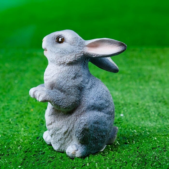 Садовая фигура "Кролик" 10х8х12см - фотография № 7