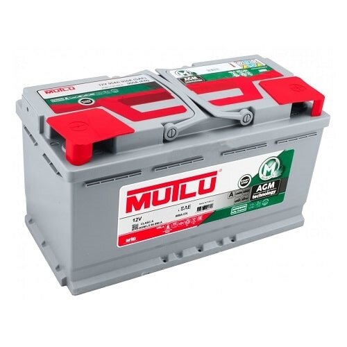 Аккумулятор MUTLU AGM 80 а/ч, обратная пол-сть MUTLU-L4.80.080.A