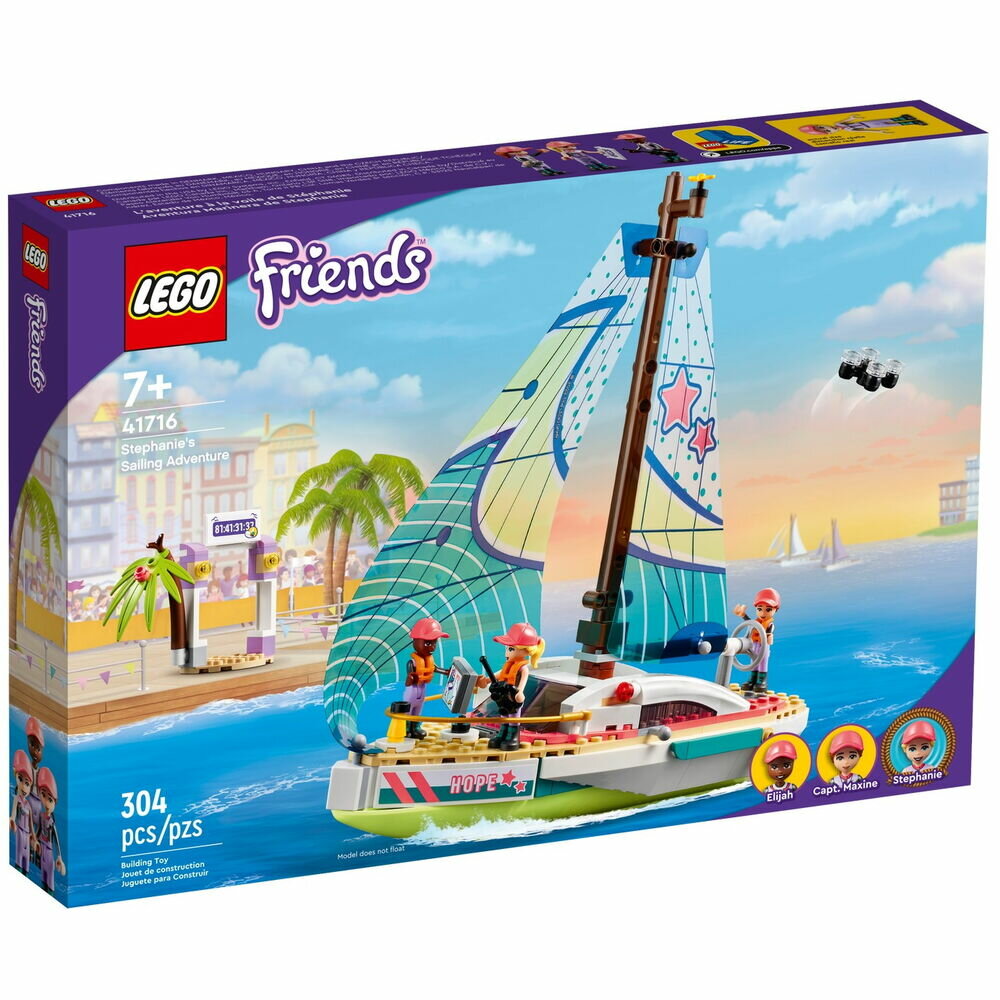 LEGO Friends Приключения Стефани на яхте 41716